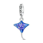 Glow-in-the-Dark Cosmic Stingray Dangle Charm