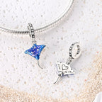 Glow-in-the-Dark Cosmic Stingray Dangle Charm