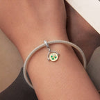 Lucky Clover Coin Dangle Charm