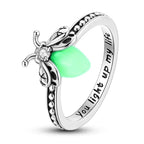 Luminous Glow-in-the-dark Firefly Band Ring