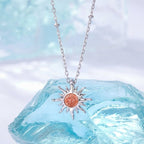 Sunrise Glow Pendant Necklace